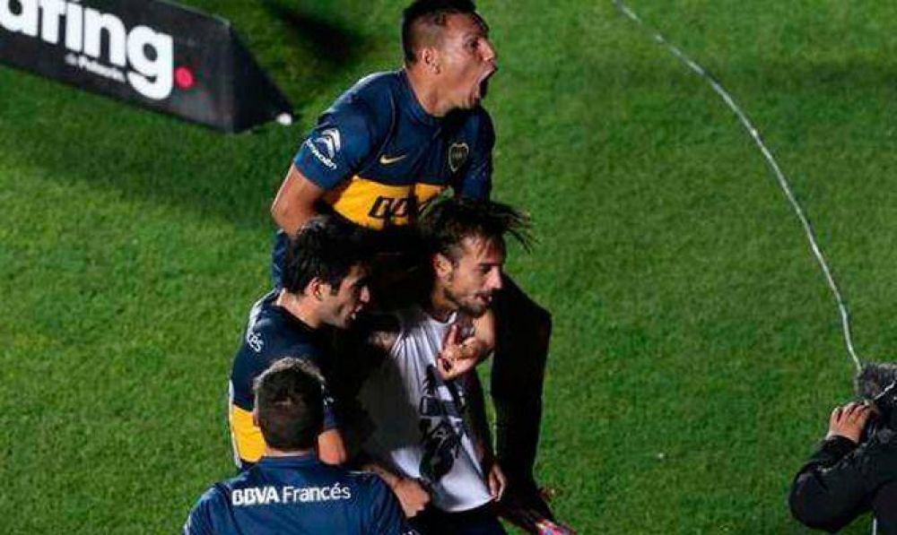 Boca peg� sobre el final y le gan� a Hurac�n Las Heras