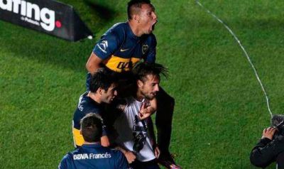 Boca peg� sobre el final y le gan� a Hurac�n Las Heras