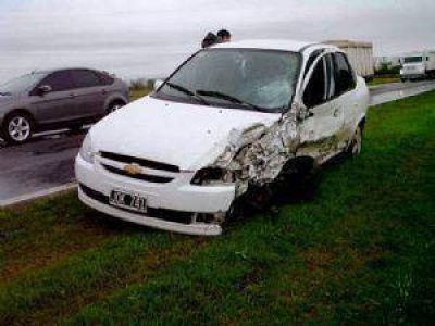 Triple choque en la Ruta 5