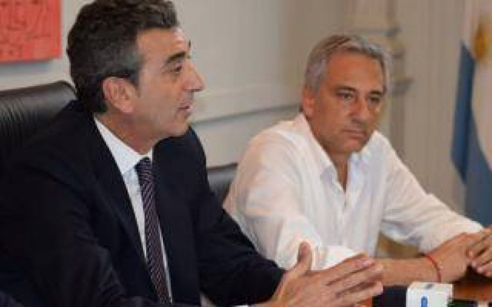 Randazzo y Eseverri se mostraron juntos en Olavarr�a