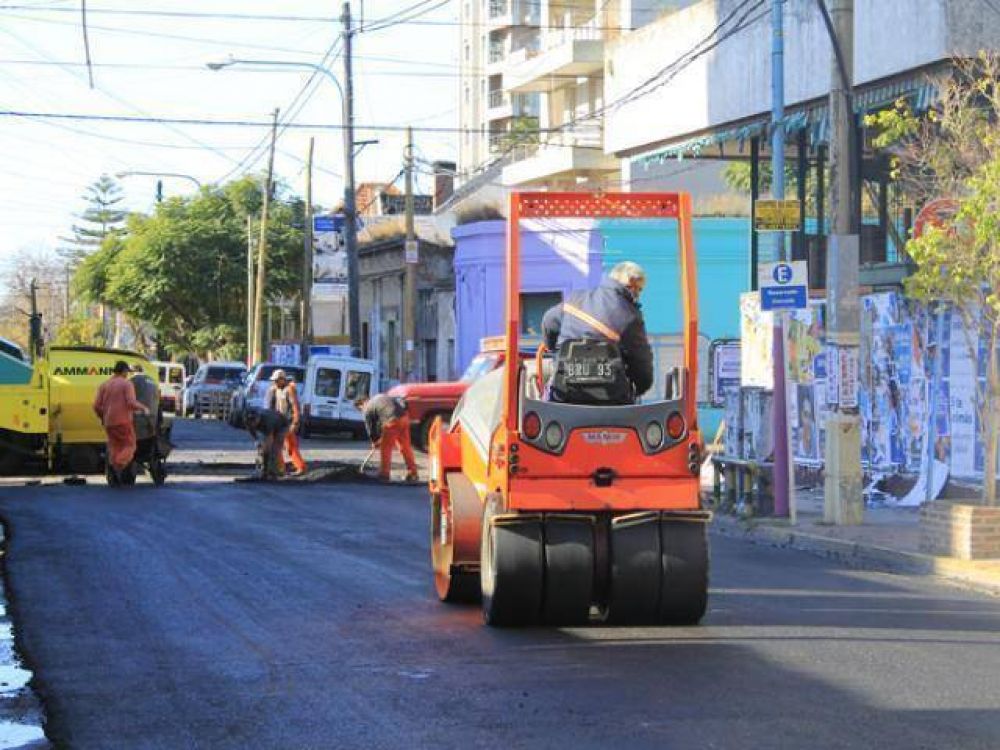 Reencarpetado en el centro