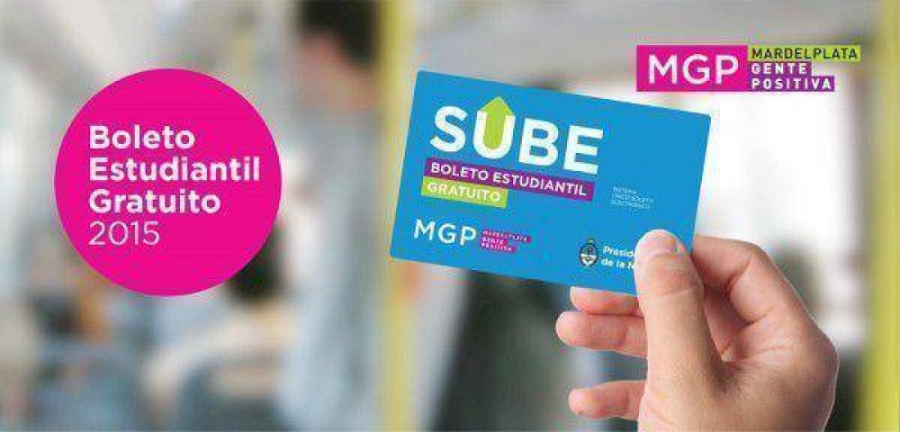 Se extendi� el plazo del vencimiento del boleto estudiantil gratuito