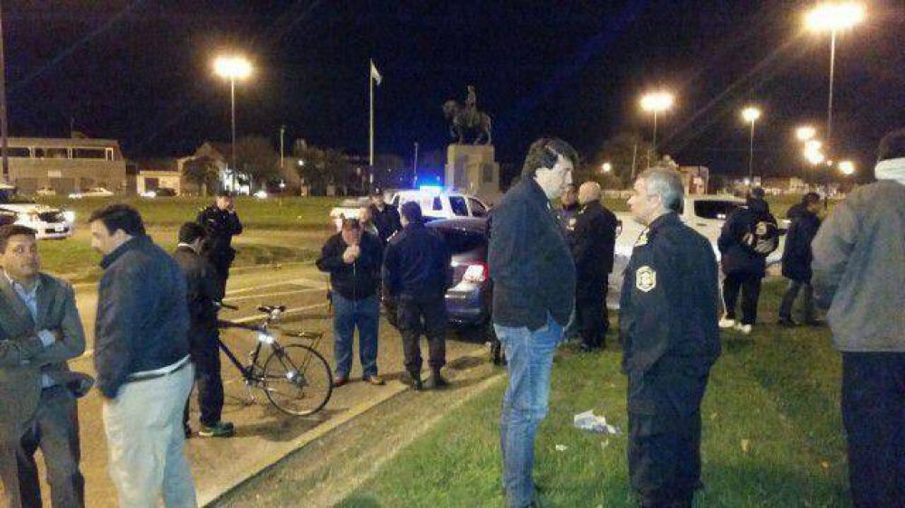 Robo y persecuci�n: tres delincuentes detenidos
