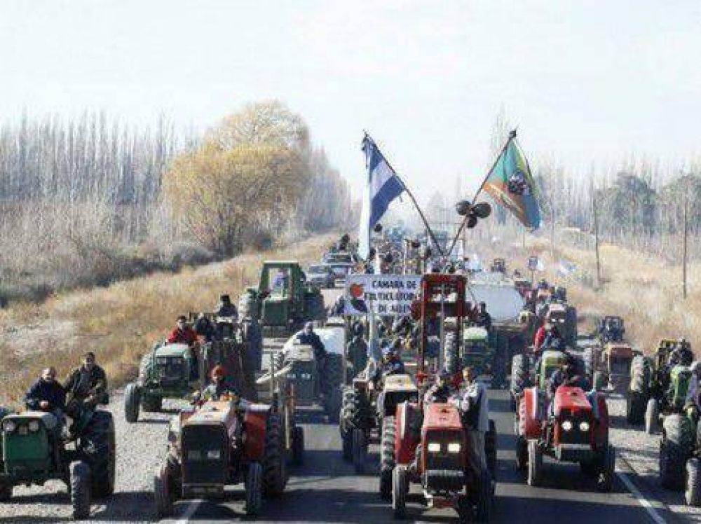 Fuerte tractorazo en intensa coyuntura electoral