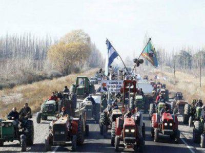 Fuerte tractorazo en intensa coyuntura electoral