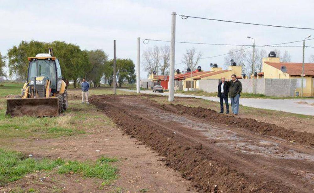 Comenzaron las obras en el Parque Izaguirre