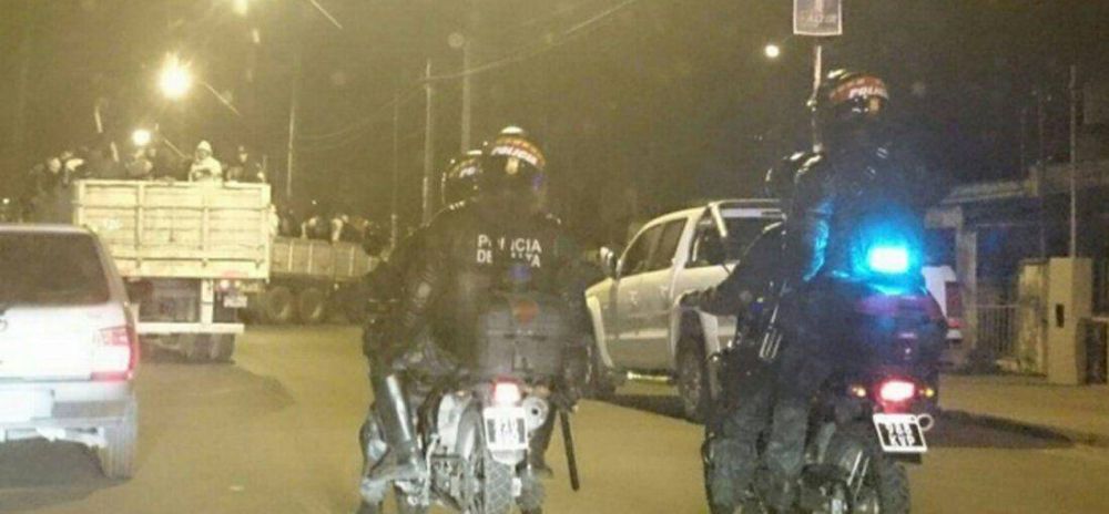 Disturbios, balas de goma, y enfrentamiento entre hinchas de Central Norte y la Polic�a