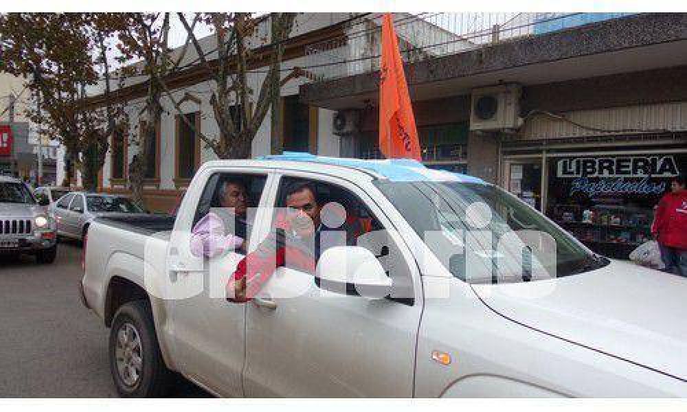 Molina sac� su caravana a las calles