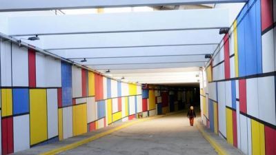 Abren esta tarde los nuevos t�neles del Metrobus en la 9 de Julio