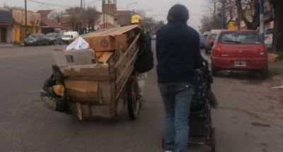Cartoneros y �el negocio detr�s del esfuerzo�