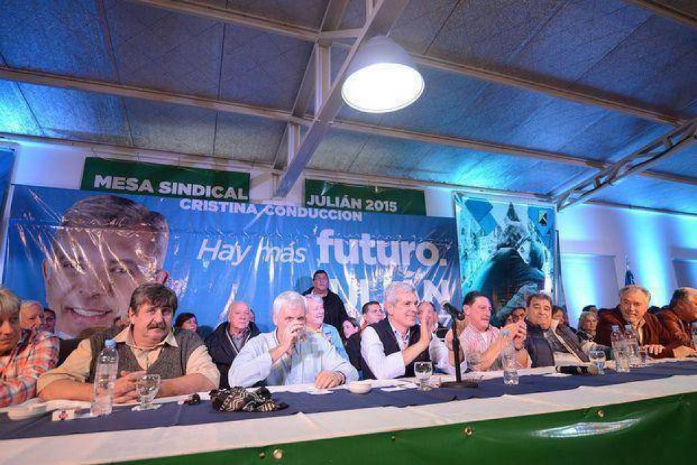 Respaldo sindical a la candidatura de Dom�nguez