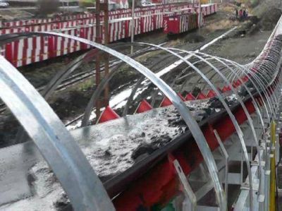 Exitosa puesta en marcha de nueva Cinta Transportadora