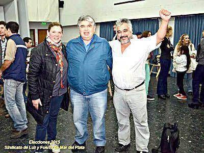 Rigane volvi� a ser elegido secretario general de Luz y Fuerza Mar del Plata