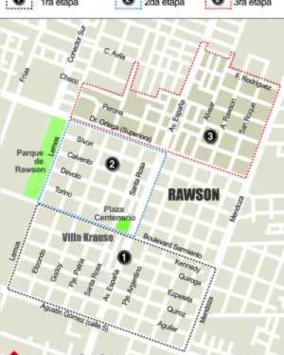 Ma�ana habilitan la tercera fase de cloacas en Rawson