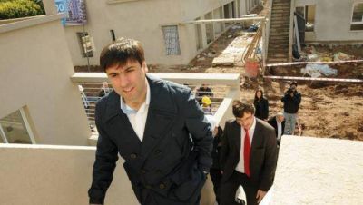 Diego Bossio junto a Lucas Ghi recorrieron los desarrollos PRO.CRE.AR