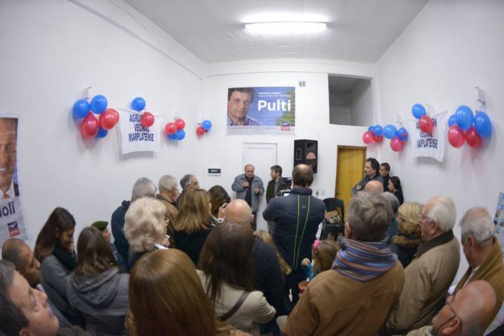 Bonifatti: �Es importante que Pulti contin�e recibiendo el apoyo de los vecinos�
