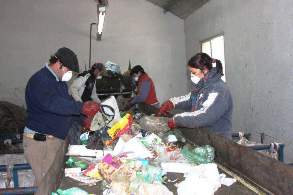 El 80% de los residuos domiciliarios se recupera para la venta