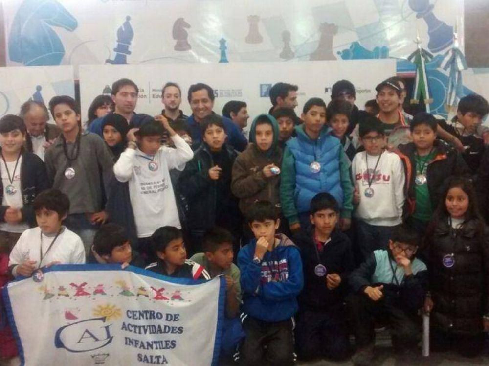 Salta obtuvo el segundo puesto en el XIII Torneo Nacional de Ajedrez para Escuelas Primarias