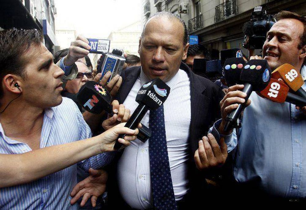 Berni habl� sobre su cruce con Fein y ratific� lo que vio en la casa de Nisman