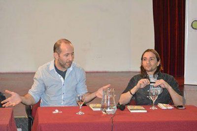Luis Mey present� su libro �Diario de un librero�