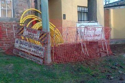 Se puso en marcha la obra para dotar de gas natural al Barrio Trocha