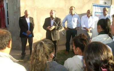 Habilitaron la ampliaci�n de la red de agua potable que mejora el servicio en Santa Rosa de Lima