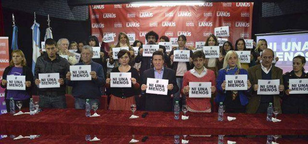 Lan�s convoc� a la marcha #NiUnaMenos