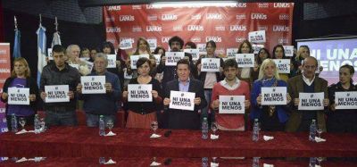 Lan�s convoc� a la marcha #NiUnaMenos