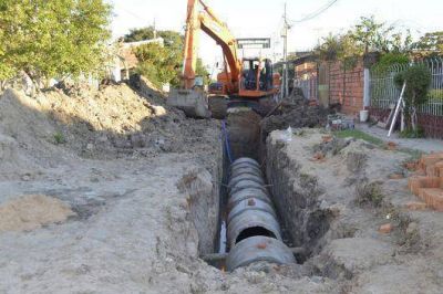 La Municipalidad avanza con las obras de ampliaci�n de redes pluviales
