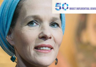 Rachelle Fraenkel fue destacada como uno de los 50 jud�os m�s influyentes del mundo