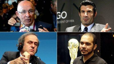 La reacci�n de los cuatro candidatos con m�s chances de suceder a Blatter en la FIFA