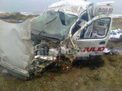 Choque frontal a metros de �la bajada de los palitos�