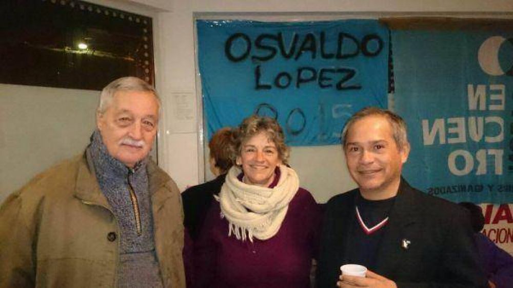 Osvaldo Lpez: Reunin de trabajo con Jubilados Autoconvocados