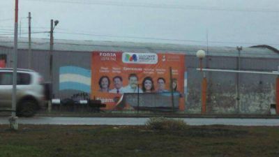 FORJA tambi�n sali� en repudio del vandalismo contra carteler�a proselitista