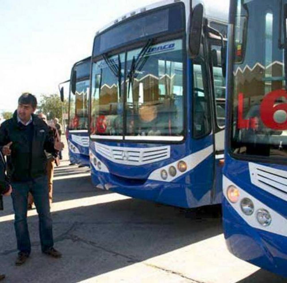 Presentaron nuevos �mnibus de la L�nea 6