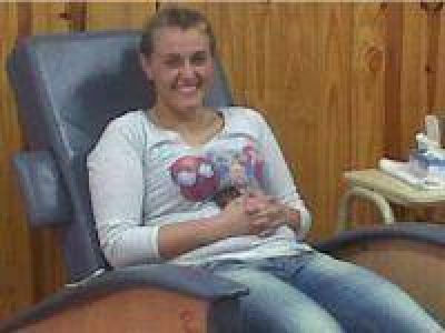 Se realiz� la campa�a de donaci�n de sangre para medula �sea