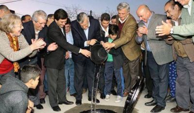 Inauguraron un nuevo tramo de la Red Colectora Cloacal en Rawson