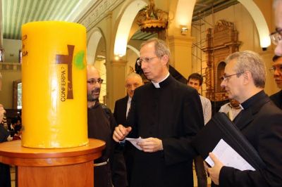 Delegaci�n de liturgia y prensa del Vaticano recorri� lugares que visitar� el Papa