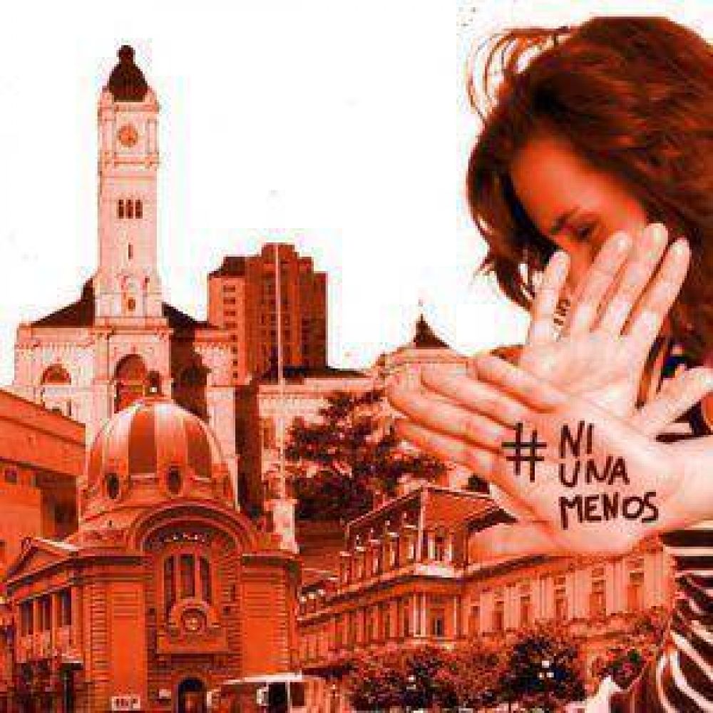 La campa�a #NiUnaMenos se cristaliza en la ciudad