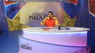 Maduro atac� a EEUU y a Europa: 