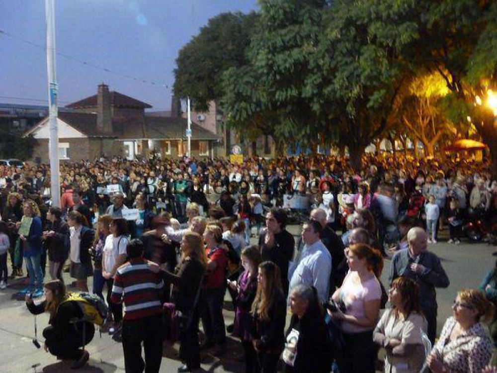 #NiUnaMenos: Baradero tambi�n particip� de la convocatoria contra la violencia.