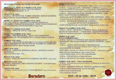 Axel cerrar� los festejos del Cuatricentenario