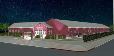 Pesatti present� la obra de la escuela 17, en Jacobacci