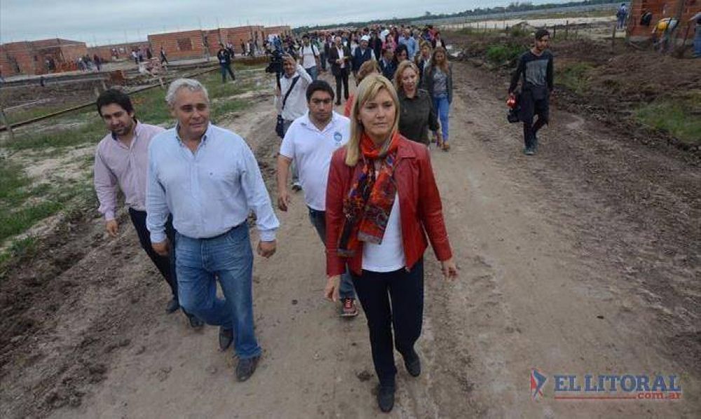 Gran avance del mega plan de viviendas en Santa Catalina