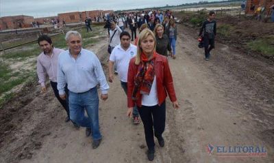 Gran avance del mega plan de viviendas en Santa Catalina