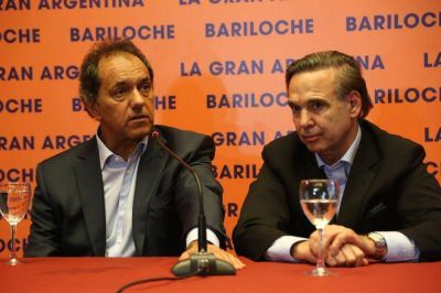Scioli llega para cerrar la campa�a de Pichetto en Bariloche