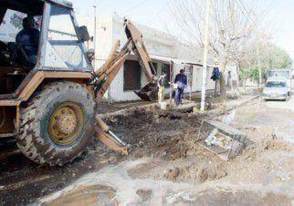 En Centenario falt� el agua por el viento 