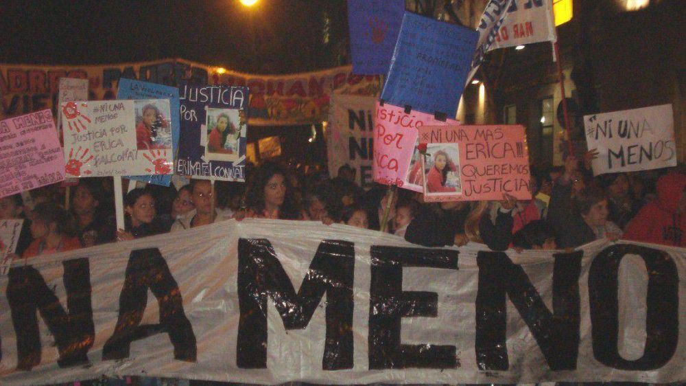 Mar del Plata tambi�n se hizo escuchar, #NiUnaMenos 