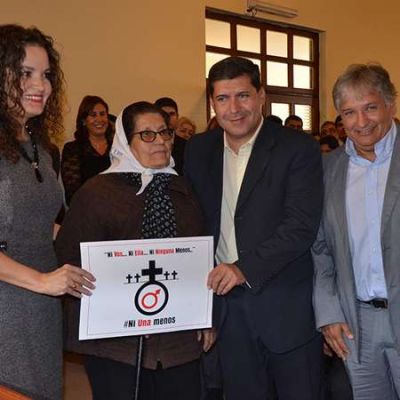 Casas y Bosetti firmaron acta compromiso para erradicar la violencia de genero