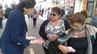 Mirkin concientiz� sobre la violencia de g�nero